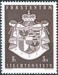 (1969) MiNr. 506 ** - Lichtenštejnsko - Státní znak