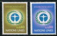 (1972) MiNr. 25 - 26 ** - OSN Ženeva - Konference OSN o ochraně životního prostředí, Stockholm