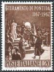 (1967) MiNo. 1242 ** - Italy - 800 years oath to Pontida