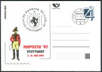 (1997) CDV 22 O - P 24 - NAPOSTA Stuttgart 97 - stamp