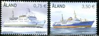 (2010) No. 325-326 ** - Aland Island - sea ships