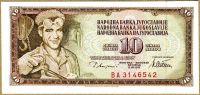 Yugoslavia - (P87a) 10 DINARA 1978 - UNC
