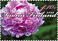 (2009) No. 1958 ** - Finland - peony