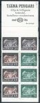 (1968) MiNo. 618 - 620 D ** - Sweden - booklet (MH19) - 100th birthday of Axel Petersson