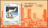 (1983) MiNr. 2722 - Block 75 - O - Kuba - Letní olympijské hry 1984, Los Angeles