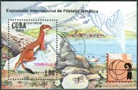 (1983) MiNr. 2740 - Block 77 - O - Cuba - Stamp Exhibition TEMBAL '83, Basel