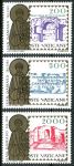 (1984) MiNo. 864 - 866 ** - Vatican - 1600th anniversary of the death of Pope Damasus I.
