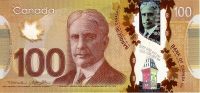 Canada - (P 110b) 100 DOLLARS (2013) - UNC polymer