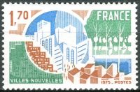 (1975) MiNo. 1935 ** - France - New cities