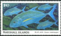 (1989) MiNo. 208 ** - Marshall Islands - Fish