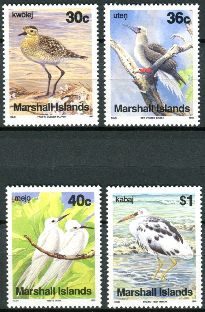 (1990) MiNr. 321 - 324 ** - Marshallovy ostrovy - Ptáci