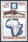 (1964) MiNo. 1493 ** - France - French-African cooperation