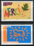 (2003) MiNo. 3679 - 3680 ** - France - Greeting stamps