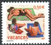 (2003) MiNr. 3718 ** - Francie - Gratulační známka: Krásné prázdniny