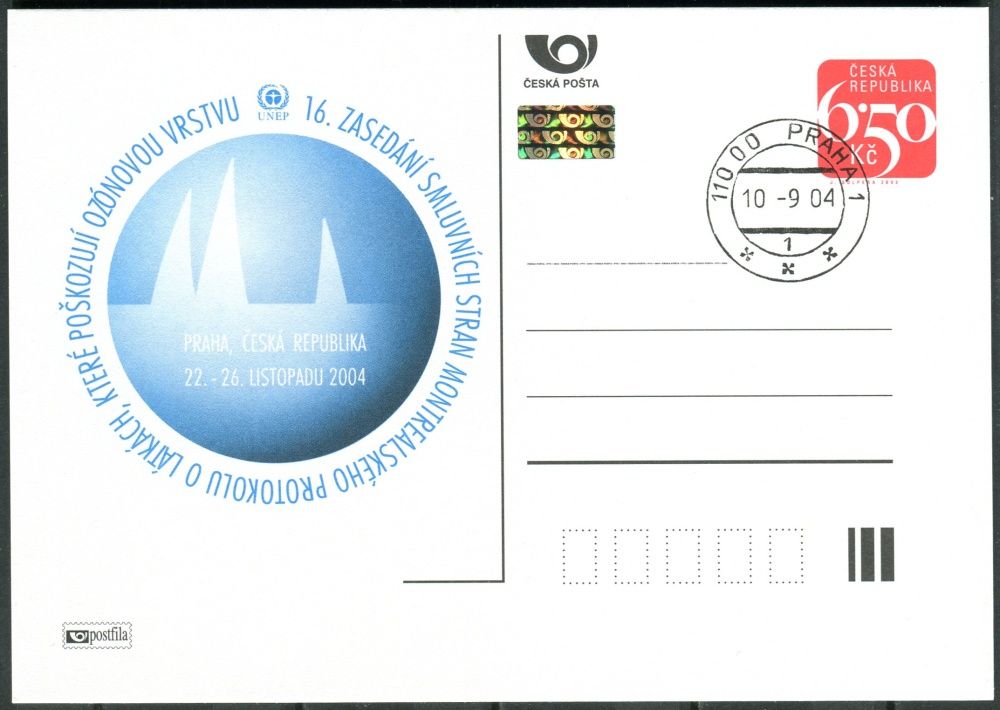 (2004) CDV 87 O - P 106 - Ochrana ozónové vrstvy - razítko