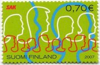 (2007) No. 1839 ** - Finland - 100 years Central Organisation of Finnish Trade Unions