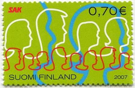 (2007) No. 1839 ** - Finland - 100 years Central Organisation of Finnish Trade Unions