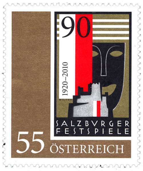 (2010) No. 2869 ** - Austria - Salzburger Festspiele