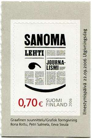 (2006) MiNo. 1820 ** - Finland - 100 years young Finnish Union of Journalists
