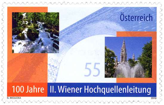 (2010) No. 2876 ** - Austria - Wiener Hochquellenleitung