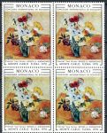 (1970) MiNr. 973 ** - Monako - 4-bl - Mezinárodní soutěž květinových vazeb, Monte Carlo