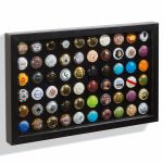 FINESTRA exhibition frame for 60 pcs of beverage or champagne tops