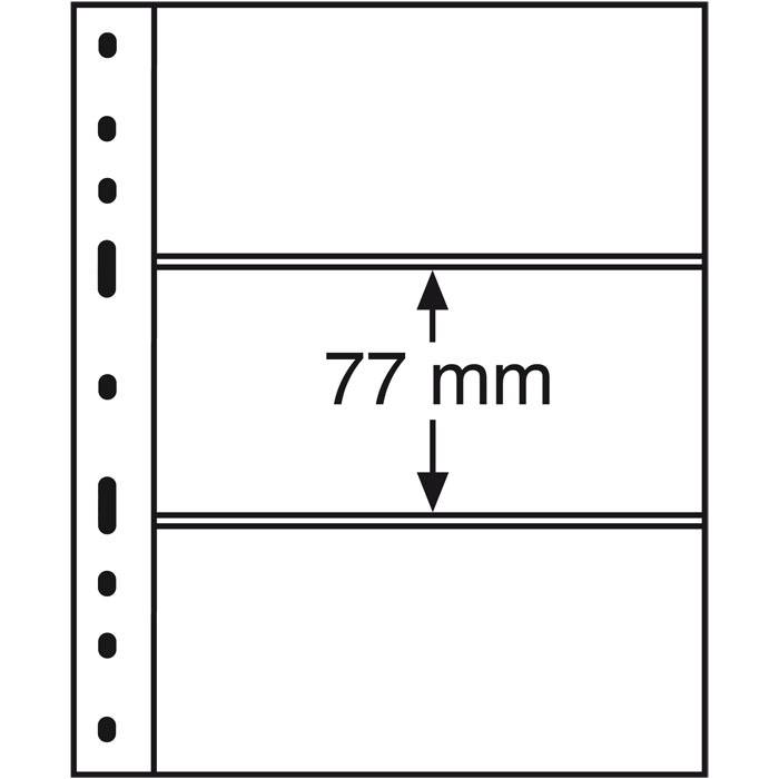 OPTIMA sheets - 3C - transparent (pack of 10)