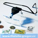 Magnifier glasses with LED (1,5x, 2,5x, 3,5x)