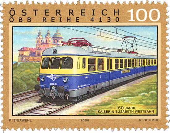 (2008) No. 2762 ** - Austria - railway - Kaiserin Elisabeth Westbahn
