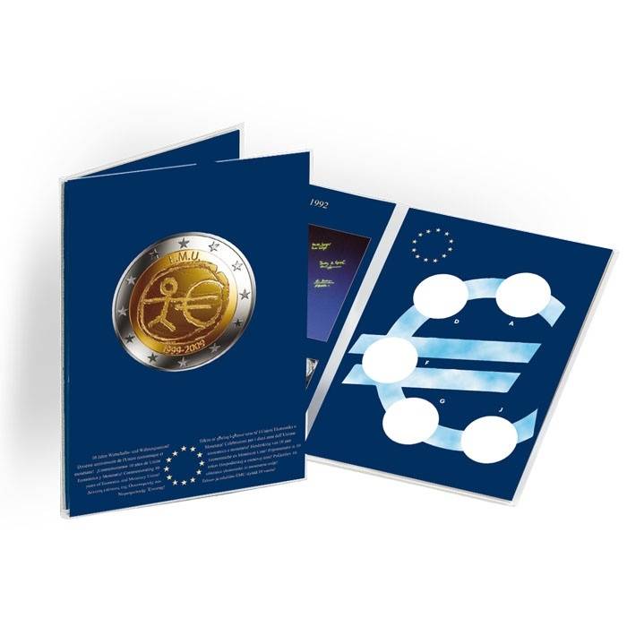 Coin Card for 1 Euro coin set Slovakia