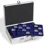 Coin Case for 144 2-Euro coins in capsules, incl. 6 coin trays