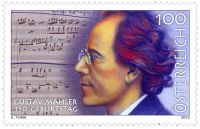 (2010) No. 2868 ** - Austria - 150. Birthday of Gustav Mahler