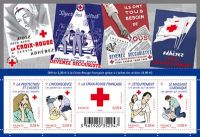 (2010) No. 5009 - 5013 ** - France - BLOCK 144 - Red Cross 2010