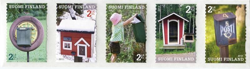 (2011) No. 2080 - 2084 ** - Finland - Mailbox