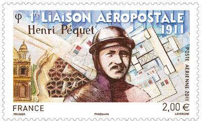 (2011) No. 5043 ** - France - Minifeuille first airmail link