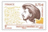 (2011) MiNr. 5058 ** - France - Tristan Corbière, poet