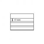 25x Exchange card VK 3 - 158x113 mm, 3 lines with cover