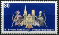 (1987) MiNr. 1329 ** - Germany - Bishopric of Bremen