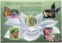 (2019) MiNo. 4894 - 4898 ** Minisheet 237 - Belgium - pollinators