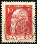 (1911) MiNr. 78 - O - Bayern - Prince Regent Luitpold (1821-1912)