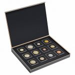 Etue LUXOR for 12 coins in capsules QUADRUM