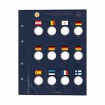 VISTA sheets - 2 Euro coins - Erasmus 1987-2022