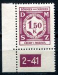 (1941) MiNo. 7 ** -  B. ü. M. - Service stamps