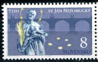 (1993) MiNo. 167 ** - Slovakia - Saint John of Nepomuk