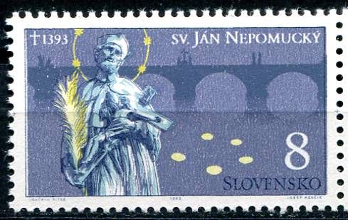 (1993) č. 6 - Slovensko - Svatý Jan Nepomucký | www.tgw.cz