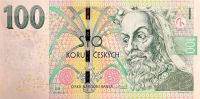 Czech Republic (P 18g) 100 CZK (2018) - UNC