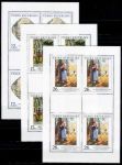 (2001) PL 309 - 311 ** - Czech Republic - Art on stamps