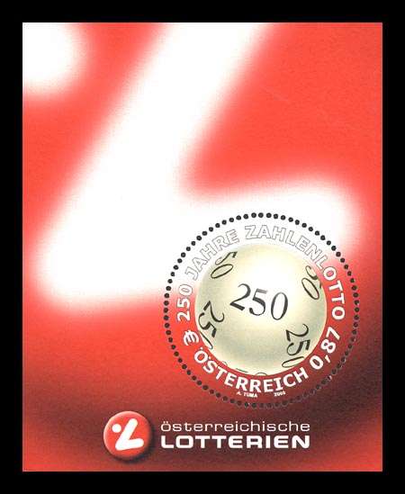 (2002) MiNo. 2396 ** - Austria - BLOCK 17 - Lotto