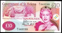 Saint Helena (P 12a) 10 Pounds (2004) - UNC