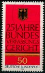 (1976) MiNr. 879 - O - Germany - Federal Constitutional Court Karlsruhe (2)